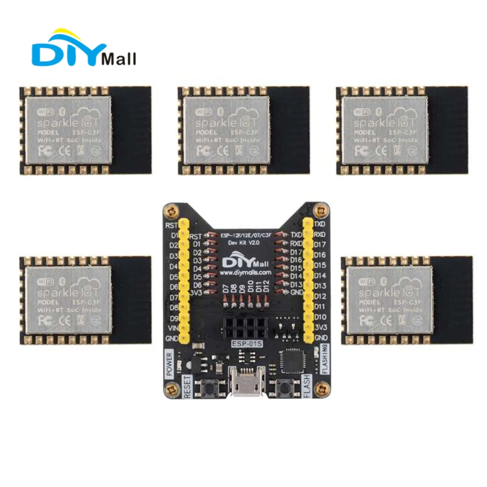 Esp8266 - Módulo ESP32-C3F WiFi + BT Processador