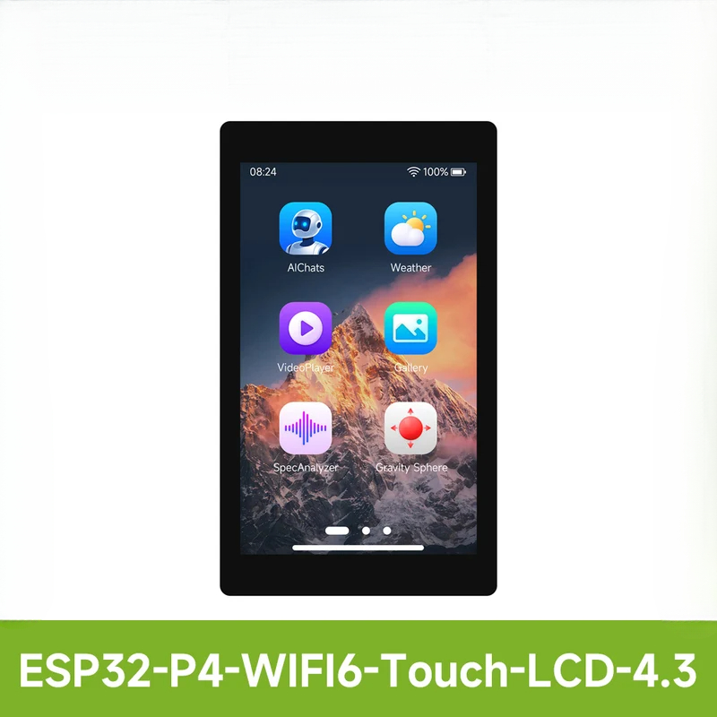 Esp32 P4 - Placa de desenvolvimento Waveshare ESP32-P4-WIFI6 de