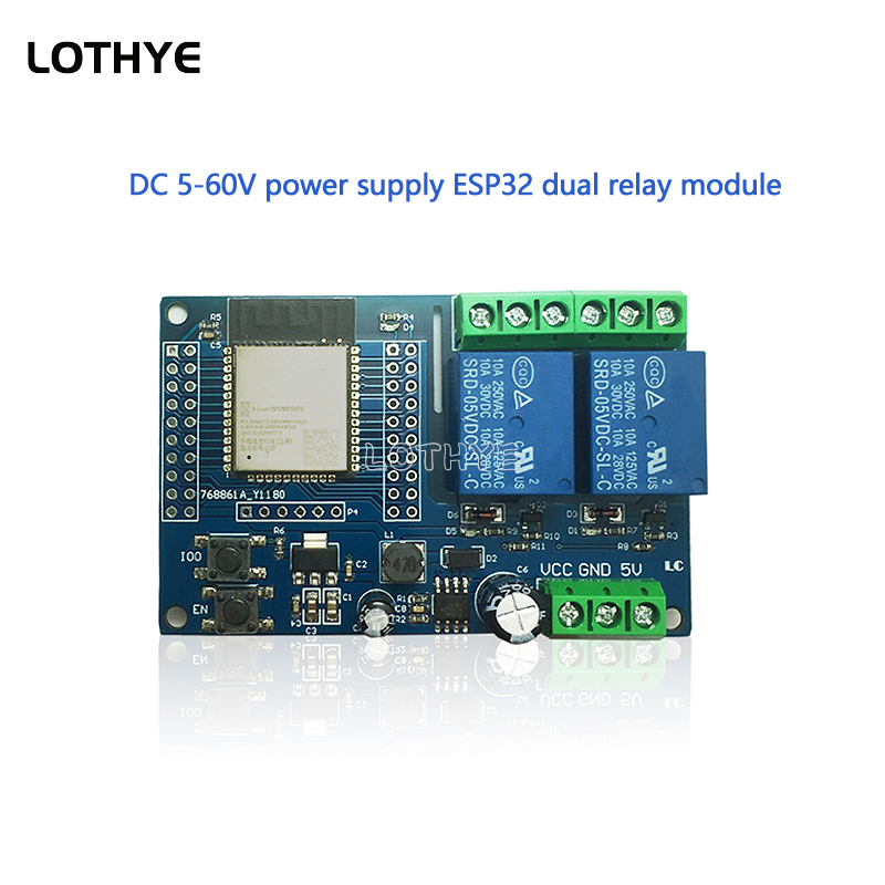 Espressif Esp32 - Módulo de Relé Wi-Fi e Bluetooth