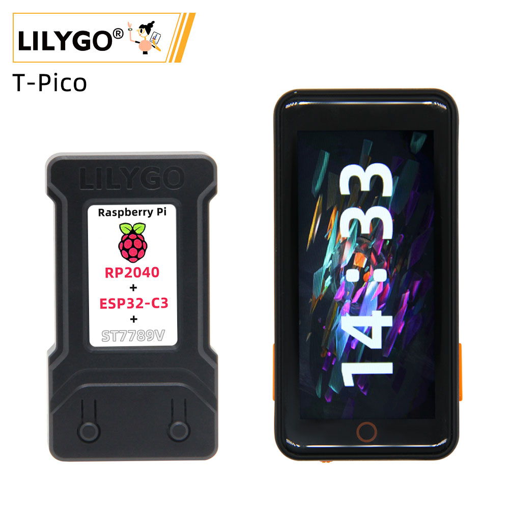 Esp32 C3 - LILYGO® T-PicoC3 PicoPro Módulo de exibição