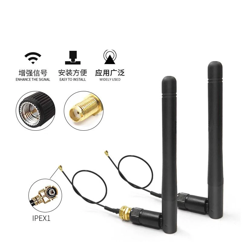 Esp8266 - Antena ZigBee Bluetooth dobrada de 2,4