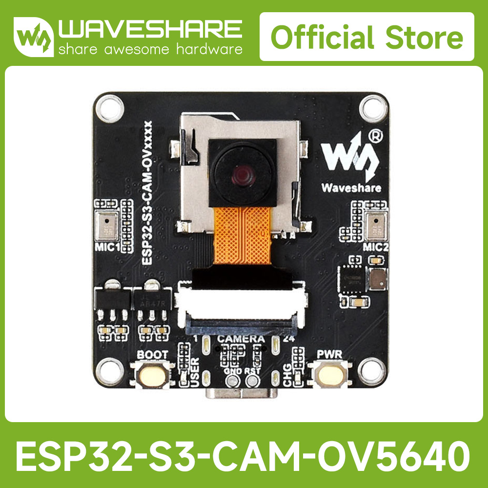 Esp32 S3 - Placa de Desenvolvimento de Câmera Waveshare