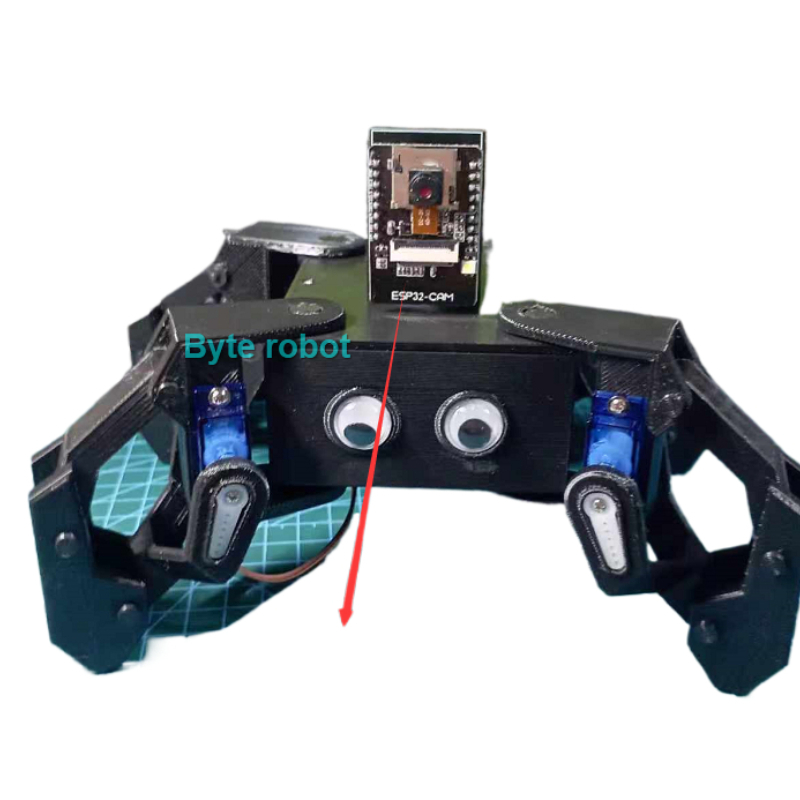 Esp8266 - Sg90 vídeo robô aranha com câmera