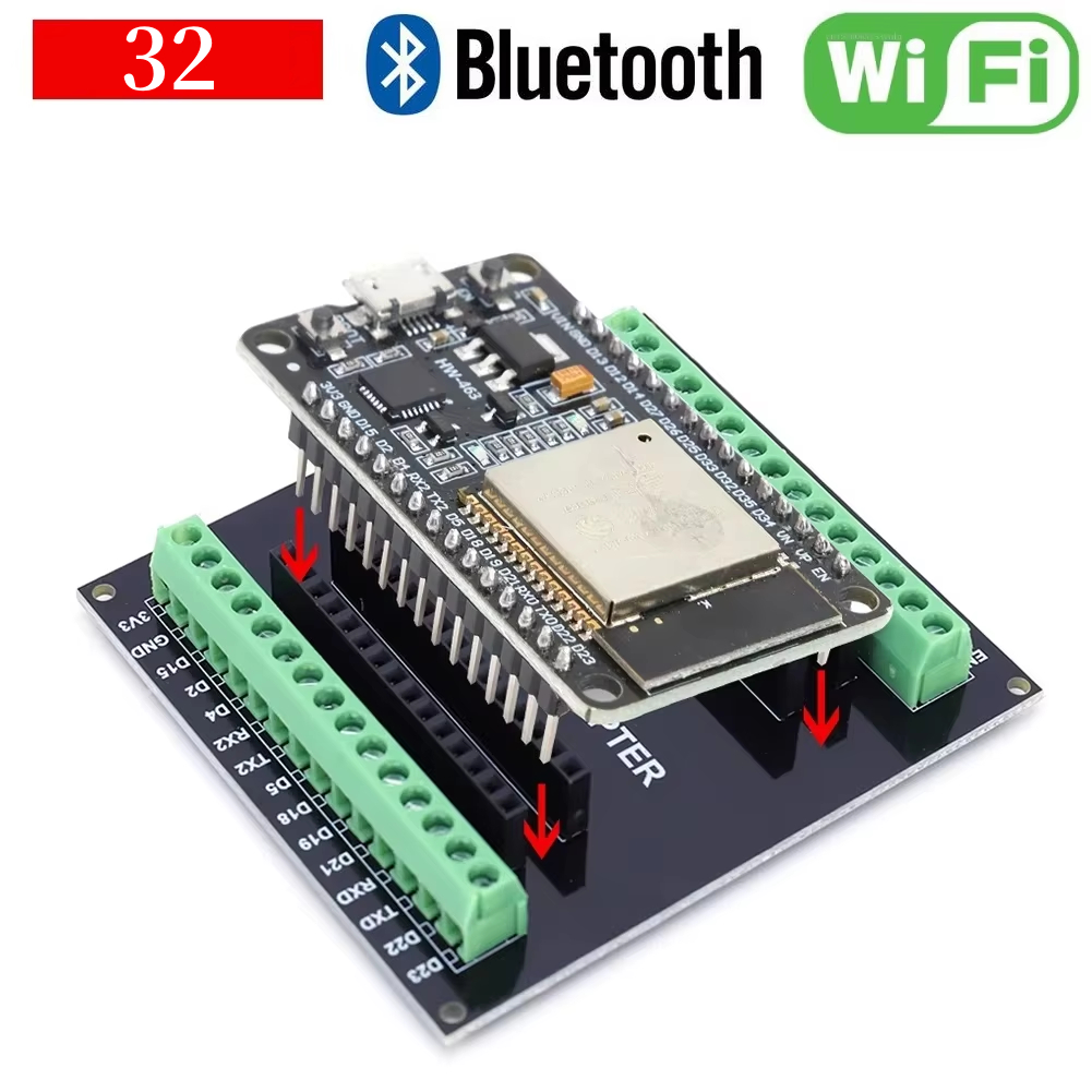 Esp32 Devkit - Placa de Expansão 32S CP2102 NodeMCU-32S