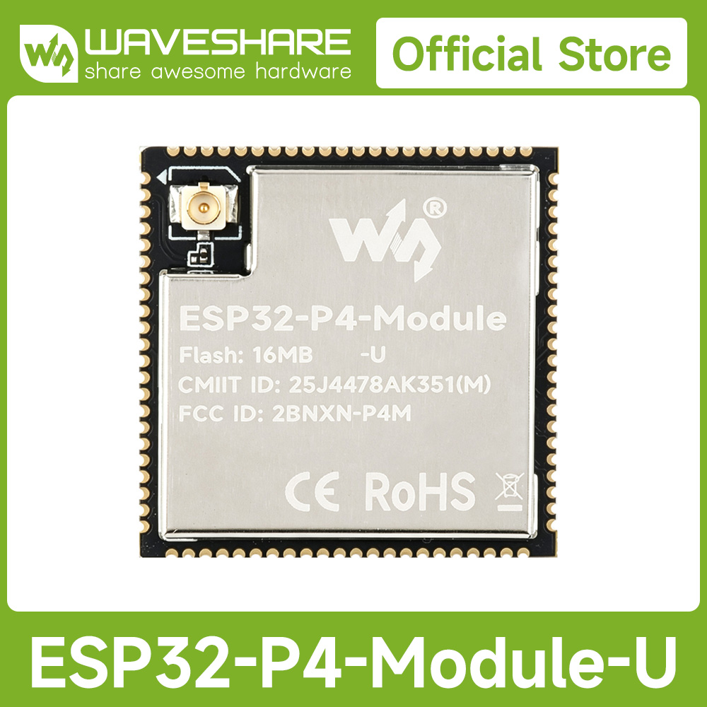 Esp32 Wifi Bluetooth Module - Placa principal do módulo Waveshare ESP32-P4,