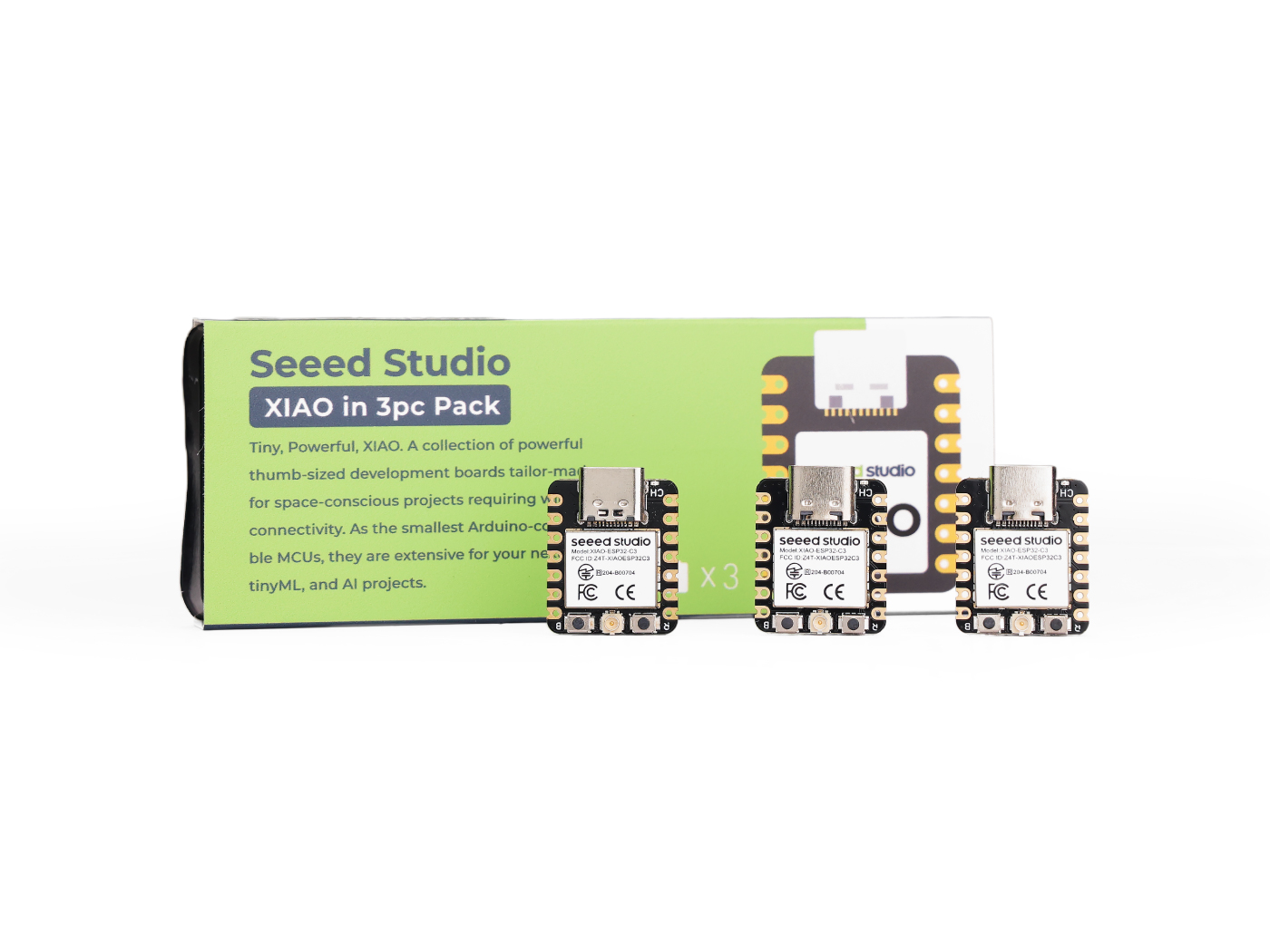3 PCS Pacote XIAO ESP32C3 Mini - Esp32 C3 avaliação e preço