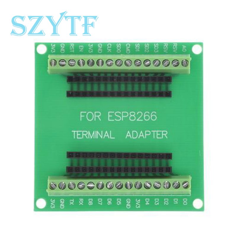 O adaptador terminal da placa  - Esp8266 Nodemcu avaliação e preço