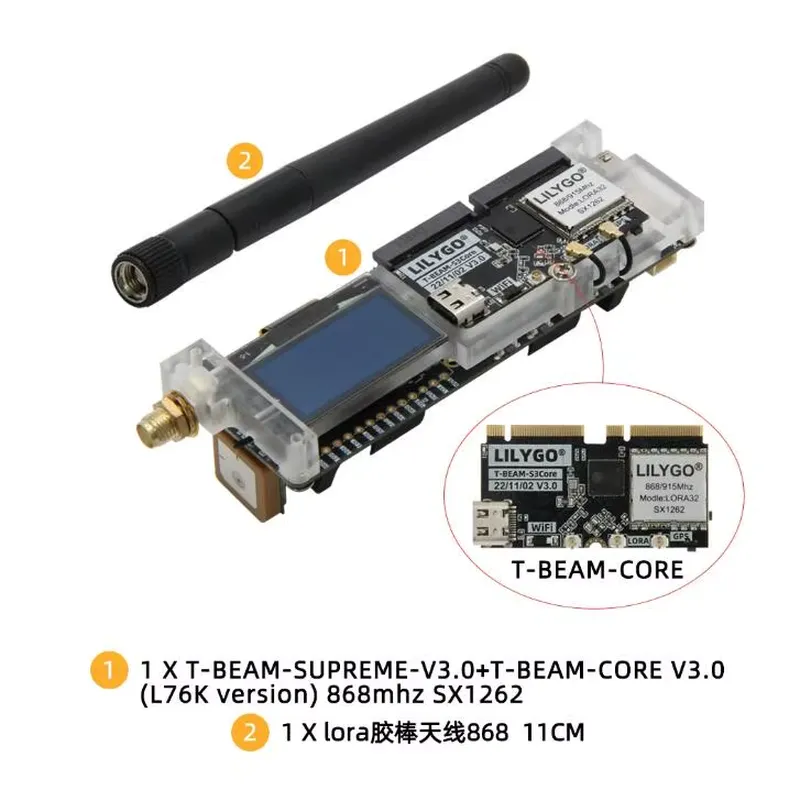 Módulo LILYGO T-Beam ESP32-S3  - Esp32 S3 avaliação e preço