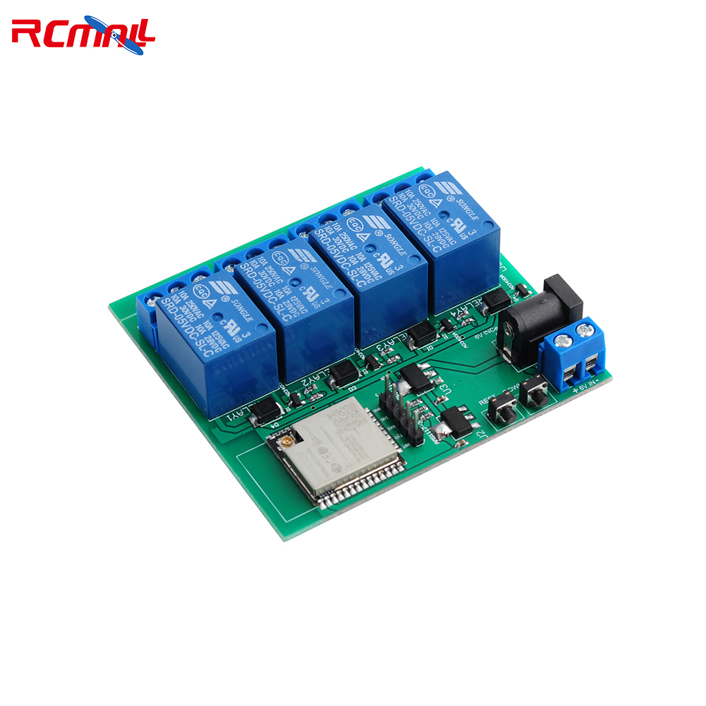 Módulo de Relé ESP32S 4CH, Pla - Espressif Esp32 avaliação e preço