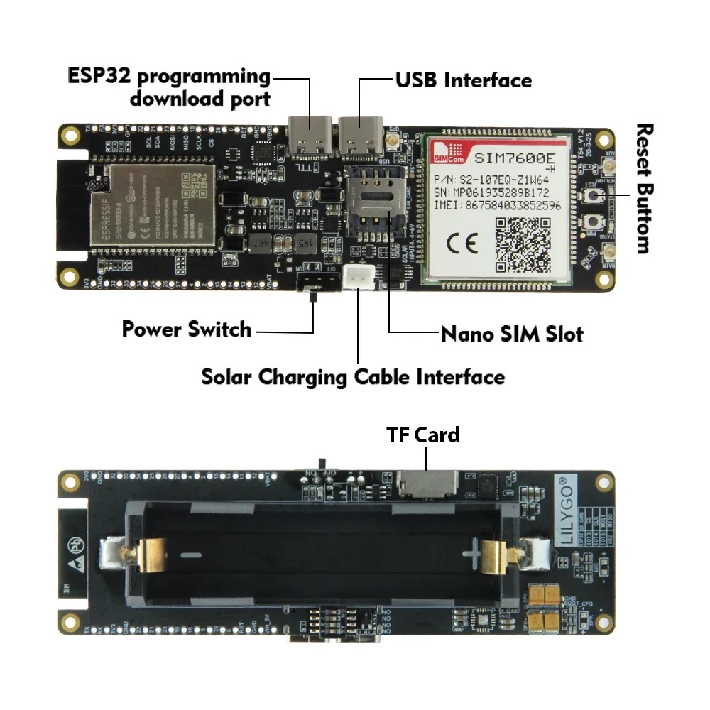 EM ESTOQUE LILYGO T-SIM7600G-H - Esp32 Development Board avaliação e preço