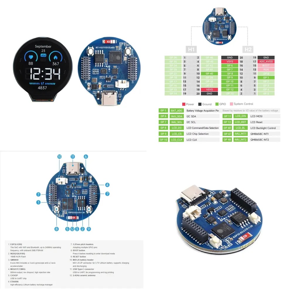 Placa de Desenvolvimento ESP32 - Esp32 S3 avaliação e preço
